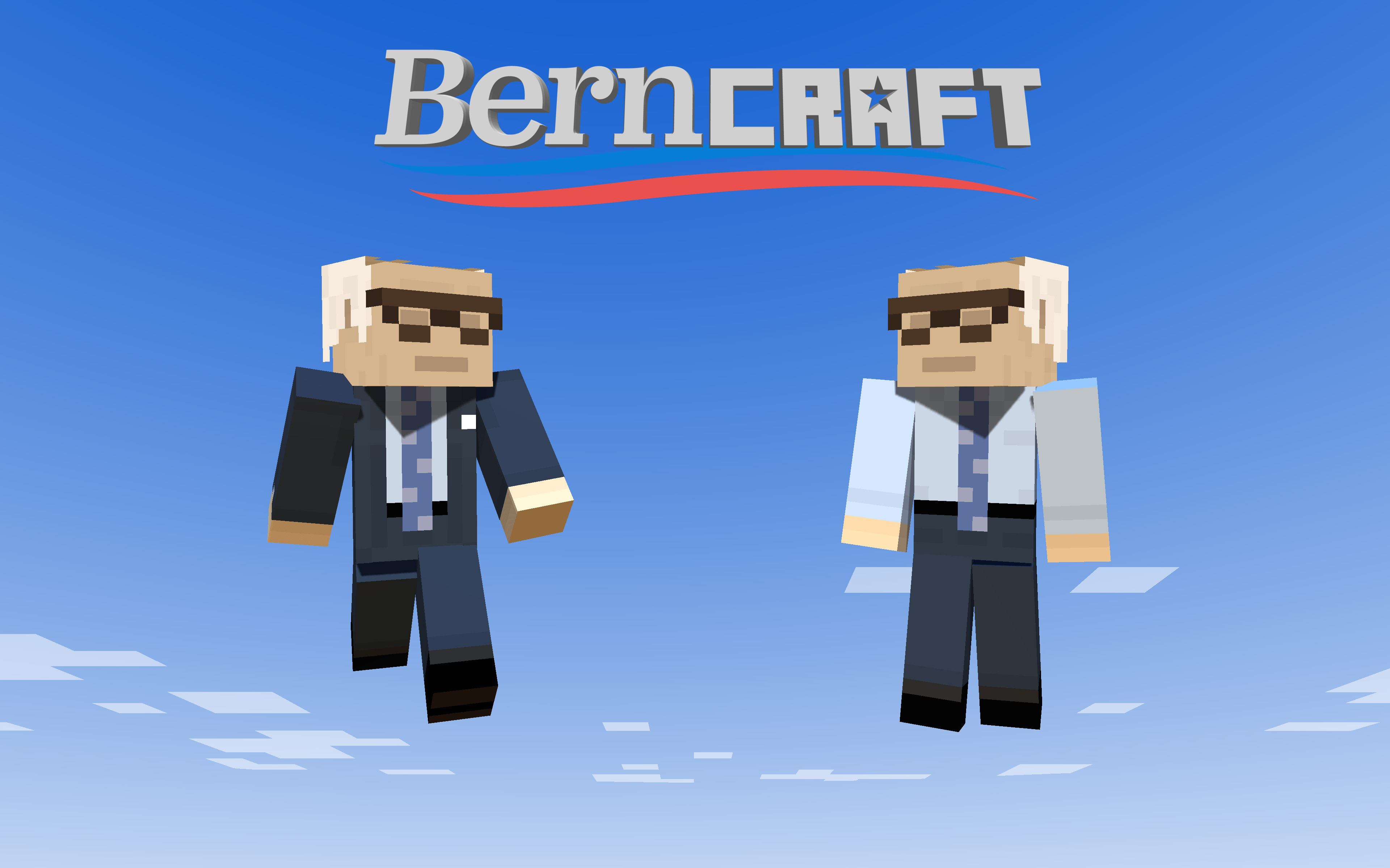 Berncraft The Bernie Sanders Minecraft Skin